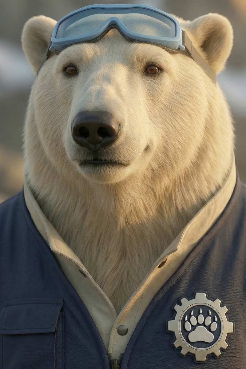 Monty the Polar Bear